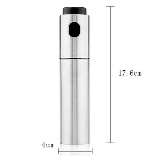 Stainless steel oil pump olive oil spray bottle