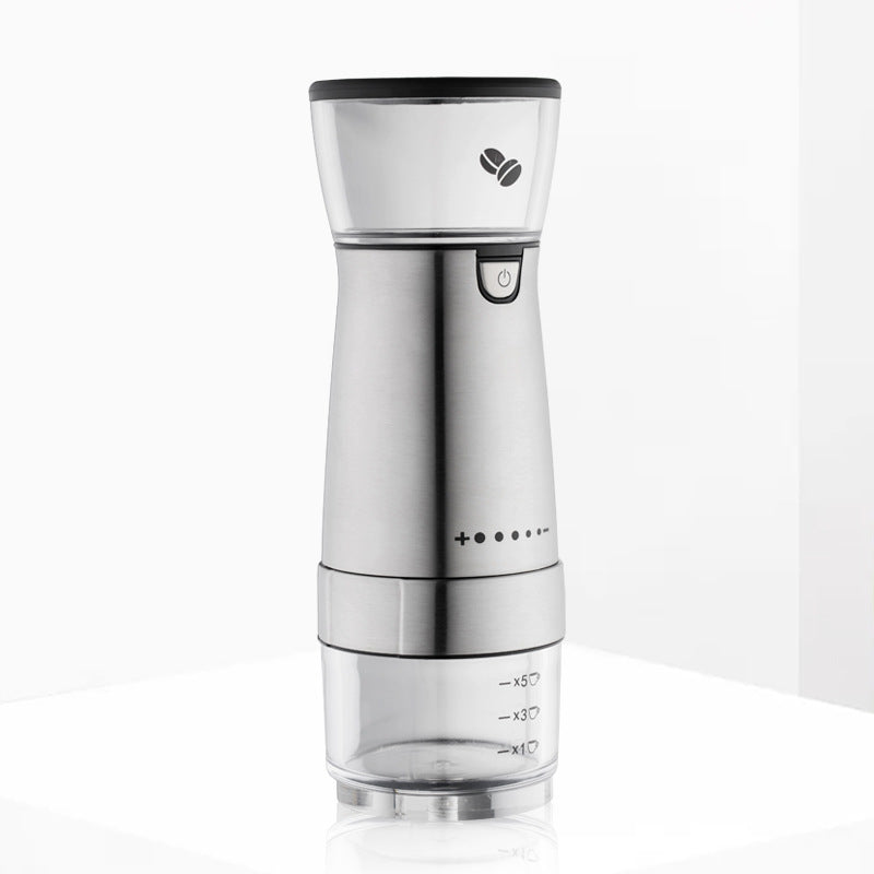 Electric Coffee Grinder Stainless Steel Adjustable Hand Grinder Coffee Machine