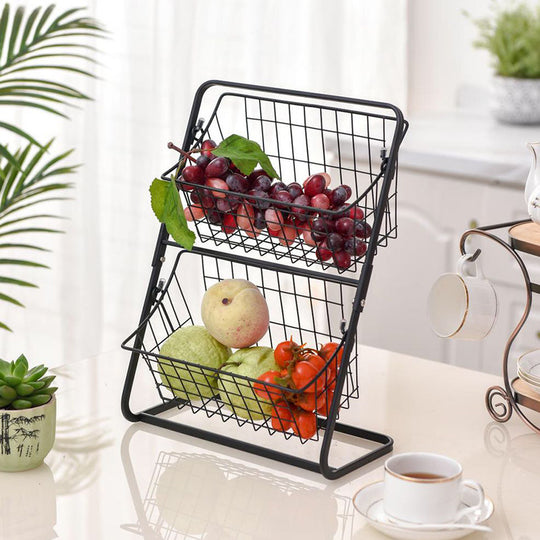 Multilayer Spice Rack Fruit Kitchen Storage Kitchen Storage Rack