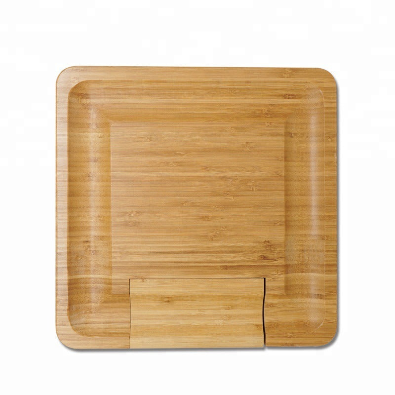 Bamboo cheese board set cheese cutting board