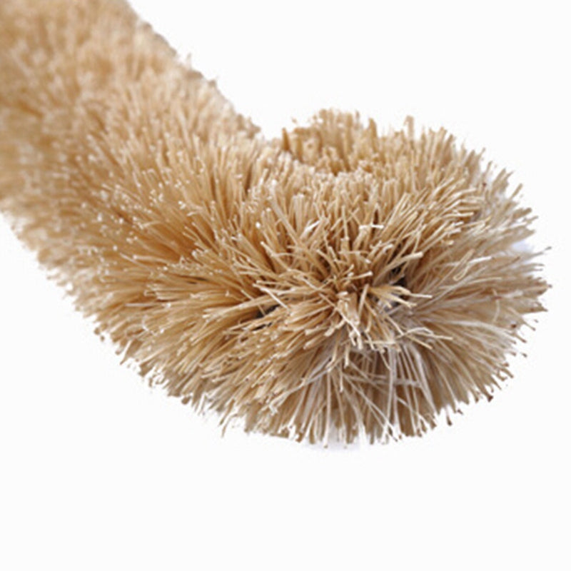 Natural coconut palm cup brush