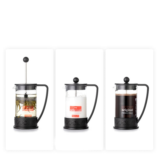 French press pot coffee cup