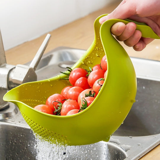 Kitchen Drain Basket Dish Rice Basket