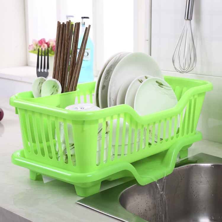 Kitchen shelf storage  plastic dishes  racks  factory outlets