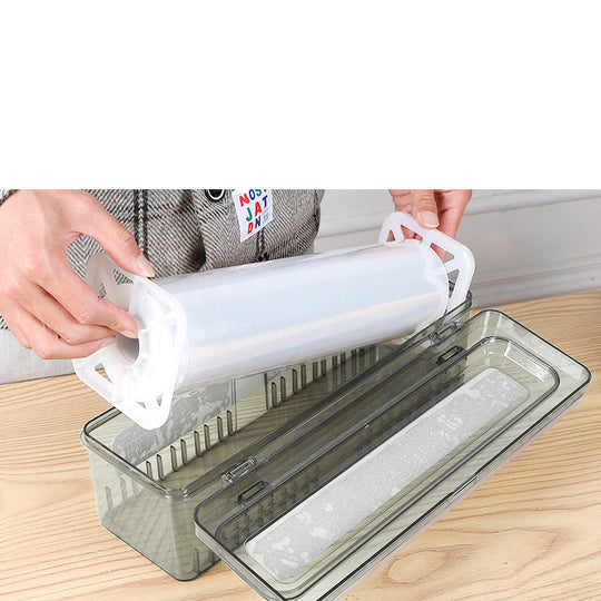 Food PE Large Roll Boxed Plastic Wrap Cutter