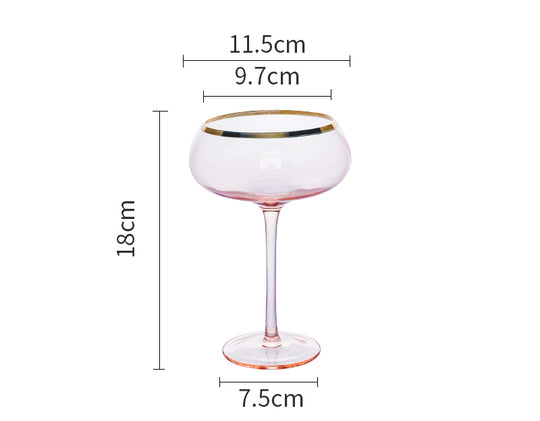 Crystal Glass Champagne Cup Household Set