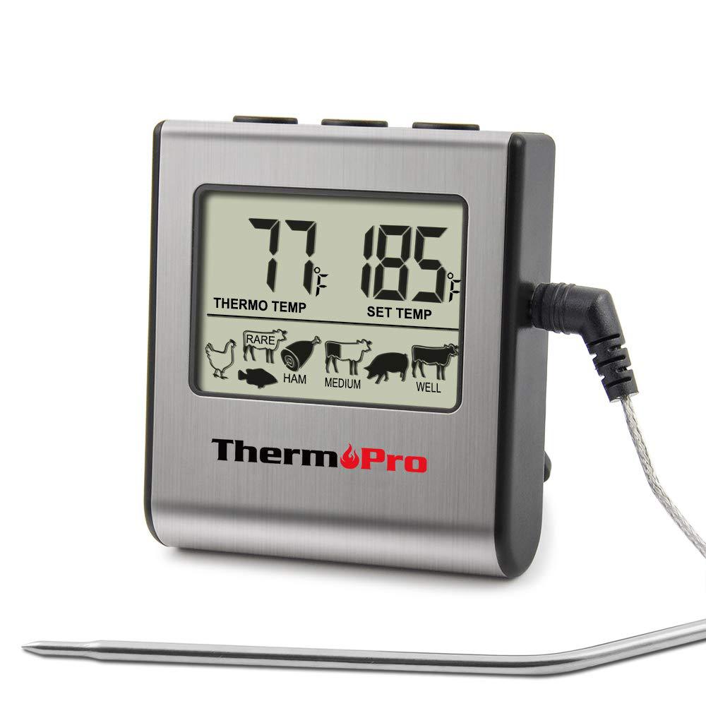 Barbecue meat thermometer