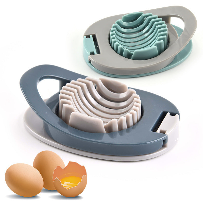 Plastic  Egg Slicer Shredder Fruit Slicer Kitchen Slicing Wire Pressing Cutter