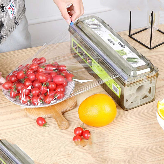 Food PE Large Roll Boxed Plastic Wrap Cutter